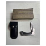 Kmart Brand Lockback Knife & Belt Sheath