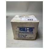 500ct Bull-X .38 Cal 158 gr Semi WC Bullets