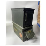 2 - Steel Ammo Cans