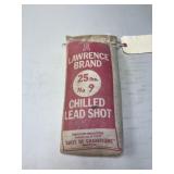 25 lbs Lawrence Brand No. 9 Chilled Lead Shot