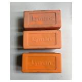 3 - Lyman Double Cavity Bullet Molds