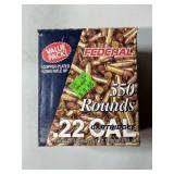 550 rnds Federal .22LR Ammo