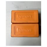 2 - Lyman .30 Cal Double Cavity Bullet Molds