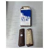 2 - Sets Jay Scott Colt 1911 Checkered Wood Grips