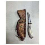Custom Knife & Leather Sheath