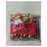 200ct West Coast .38/.357 Cal 158 gr TMJ Bullets