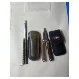 Butterfly Knife & Leatherman Multi Tool