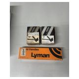 Lyman Double Cavity Bullet Molds & Handles