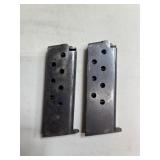 2 - Unknown 7.62x25 Tokareav Magazines