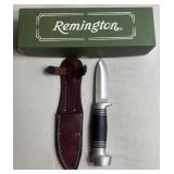 Remington RH-31 Knife & Leather Sheath