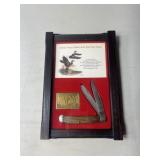 Schrade Trapper Knife & Bronze Duckstamp