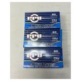 150 rnds PPU 9mm Ammo