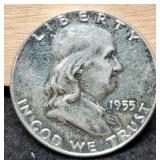 1955 Proof F. Half Dollar