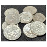 (10) Silver W. Quarters