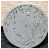 1883 No Cents V Nickel