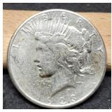 1923-S Peace Dollar XF