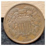 1865 Two Cent