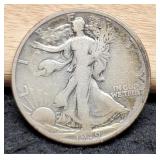1919-S W. Liberty Half Dollar VG8