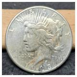 1923-S Peace Dollar XF