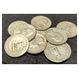 (10) Silver W. Quarters