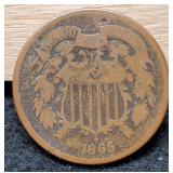 1865 Two Cent