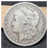 1901-O Morgan Dollar VF