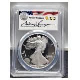 2021-W T2 Slab Proof Silver Eagle PCGS PR69 DCAM