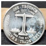 1 Troy Oz. Silver Round Trade Unit