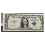 1935F $1 Silver Certificate Note Unc.