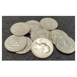 (10) Silver W. Quarters