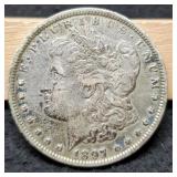 1897-O Morgan Dollar XF