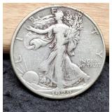 1929-D W. Liberty Half Dollar VG10