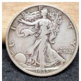 1935 W. Liberty Half Dollar VF20