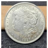 1921 Morgan Dollar XF