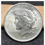 1924 Peace Dollar Unc.