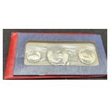 1976 3 Silver Coin Unc. Bicentennial Set