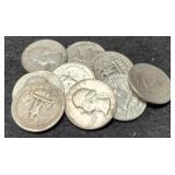 (10) Silver W. Quarters