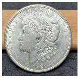 1921-D Morgan Dollar XF