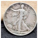 1939-S W. Liberty Half Dollar VF30