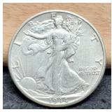 1944-D W. Liberty Half Dollar VF35