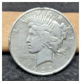 1923 Peace Dollar VF