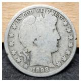 1898 Barber Half Dollar