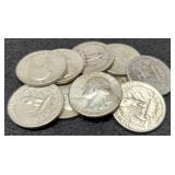 (10) Silver W. Quarters
