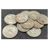 (10) Silver W. Quarters