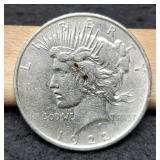 1922-D Peace Dollar XF