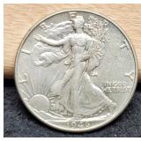 1946 W. Liberty Half Dollar XF40