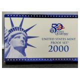2000 10 Coin Proof Set