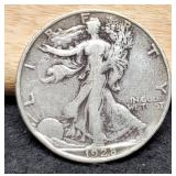 1928-S W. Liberty Half Dollar VF20