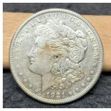 1921-S Morgan Dollar XF