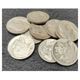 (10) No Date Buffalo Nickels